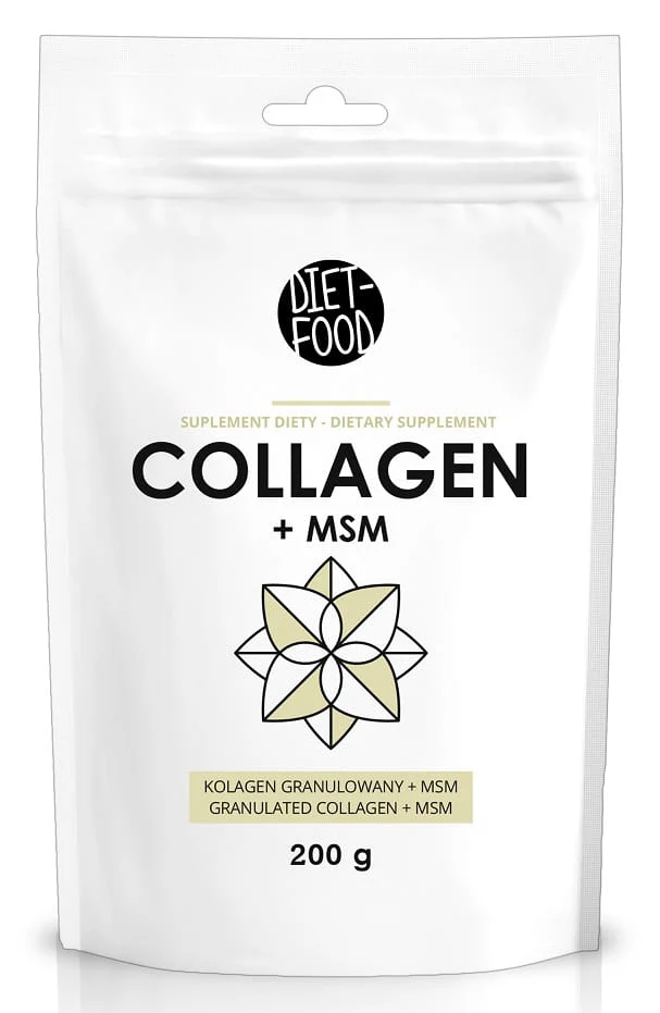 RINDFLEISCH COLAGEN + MSM INSTANT 200 g - DIET-FOOD