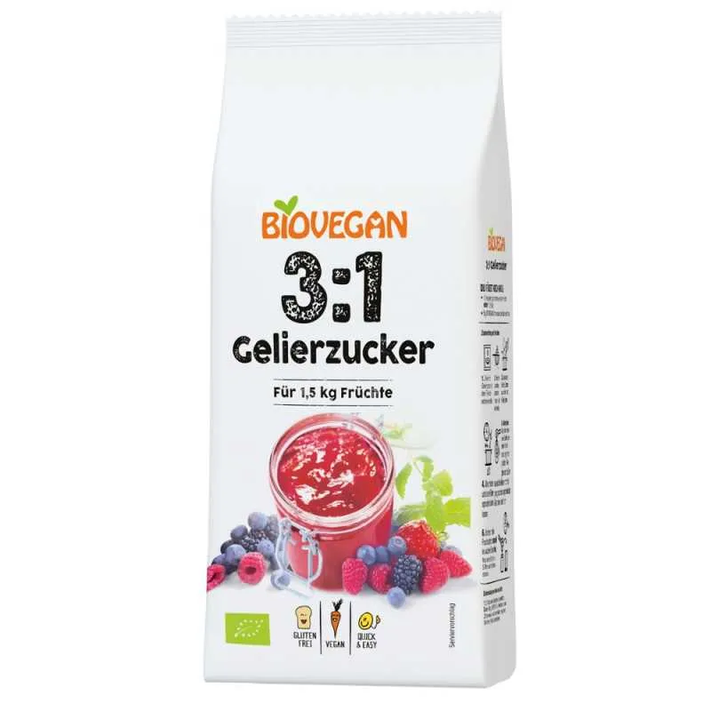 GELIERZUCKER 3:1 BIO 500 g - BIOVEGAN