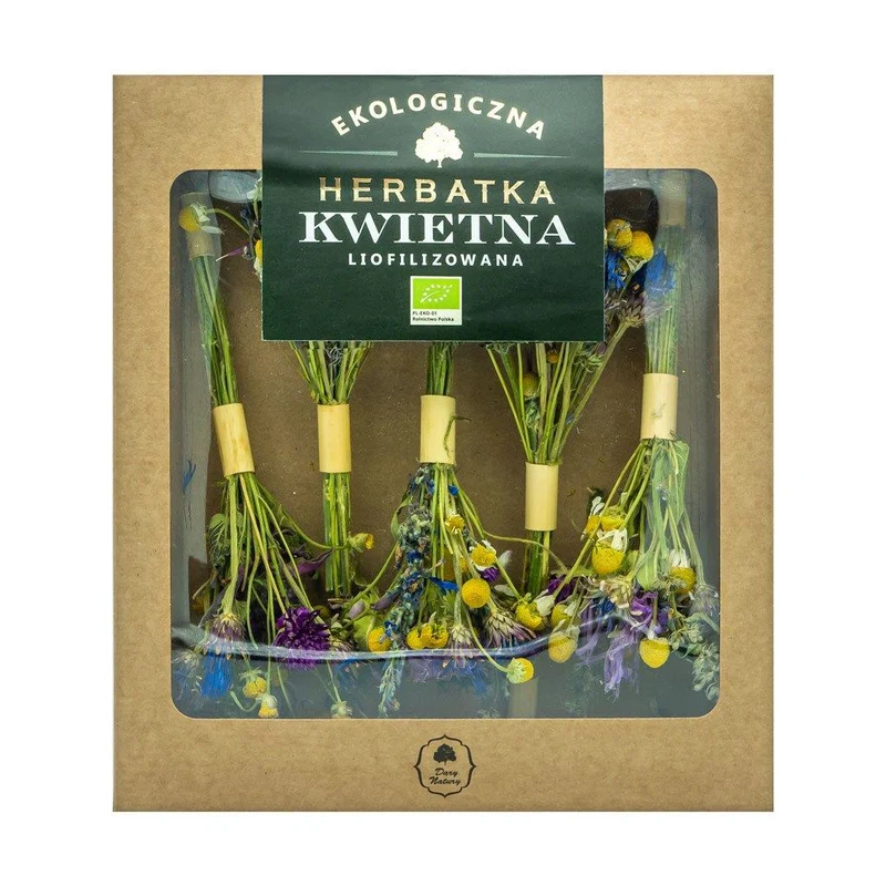 LIOFILIZIERTER BLÜTENTEE BIO (5 x 2,5 g) 12,5 g - DARY NATURY