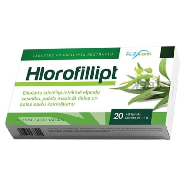 Chlorophyllid-Tabletten 20 Stück zum Lutschen