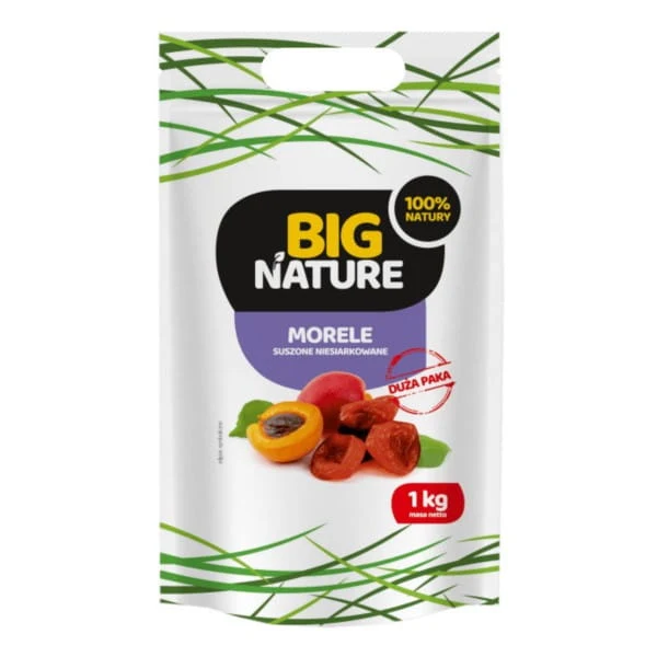 Big Nature getrocknete, nicht ausgehöhlte Aprikosen 1 kg