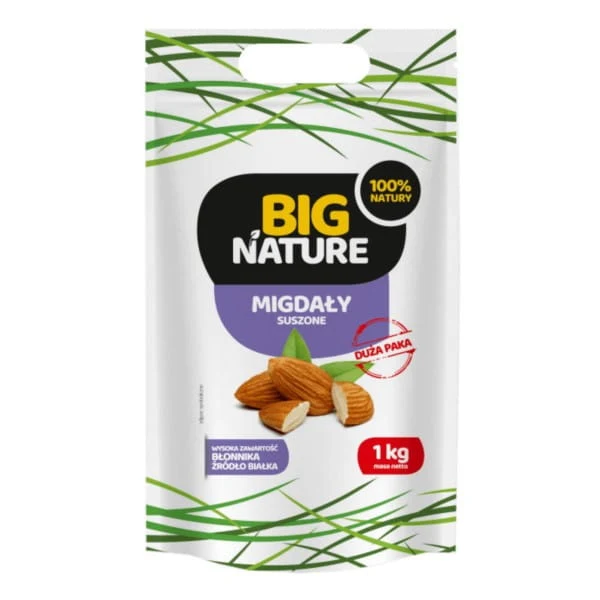 Big Nature Getrocknete Mandeln 1 kg
