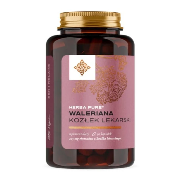 Herba Pure Baldrian Ziegenleder 30 k Für Schlaf