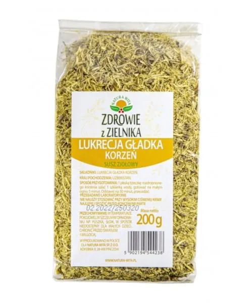 Natura Wita Lakritze Glatte Wurzel 200g
