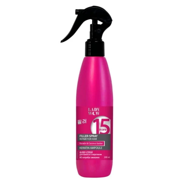 Keratin-Haarfüller-Spray 15 in 1