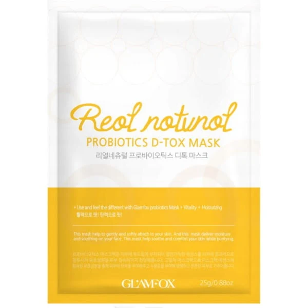 Glamfox Probiotics D-TOX Maske 1 Stück