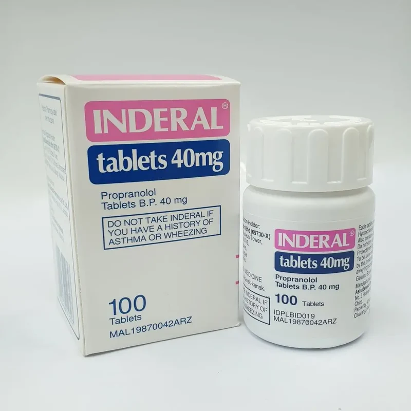 Inderal 40mg 100s