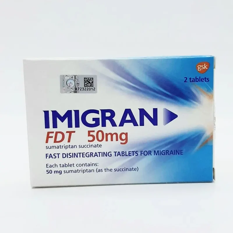 Imigran Fdt 50mg 2s