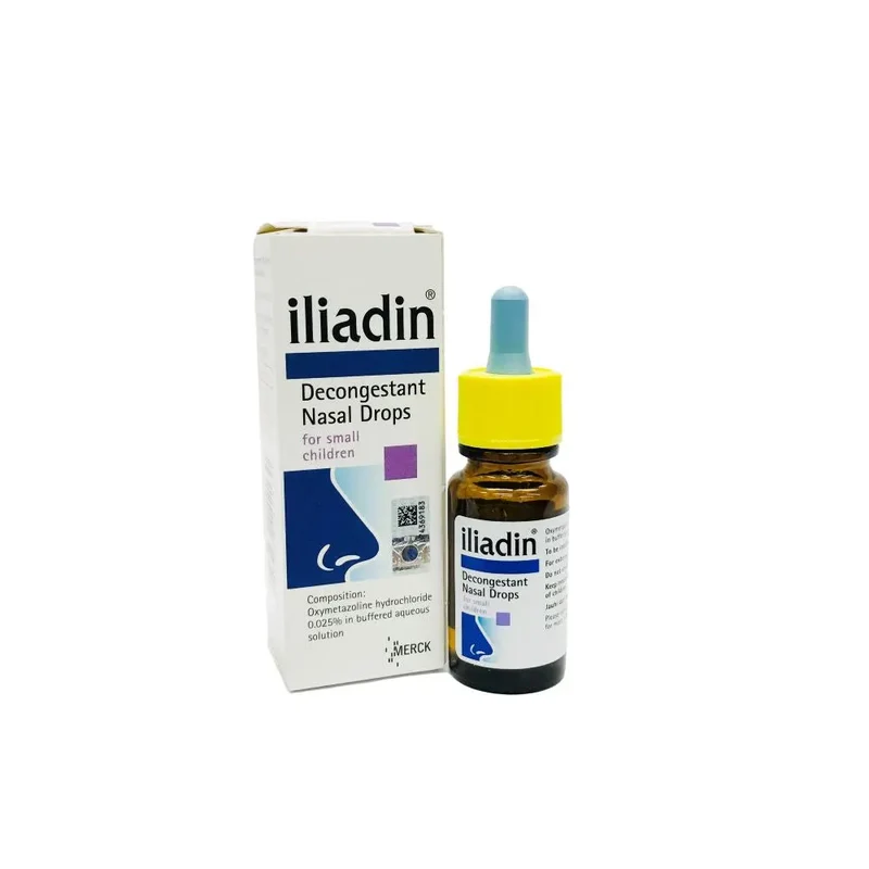 Iliadin Decongestant Nasal Drops For S/child 10ml