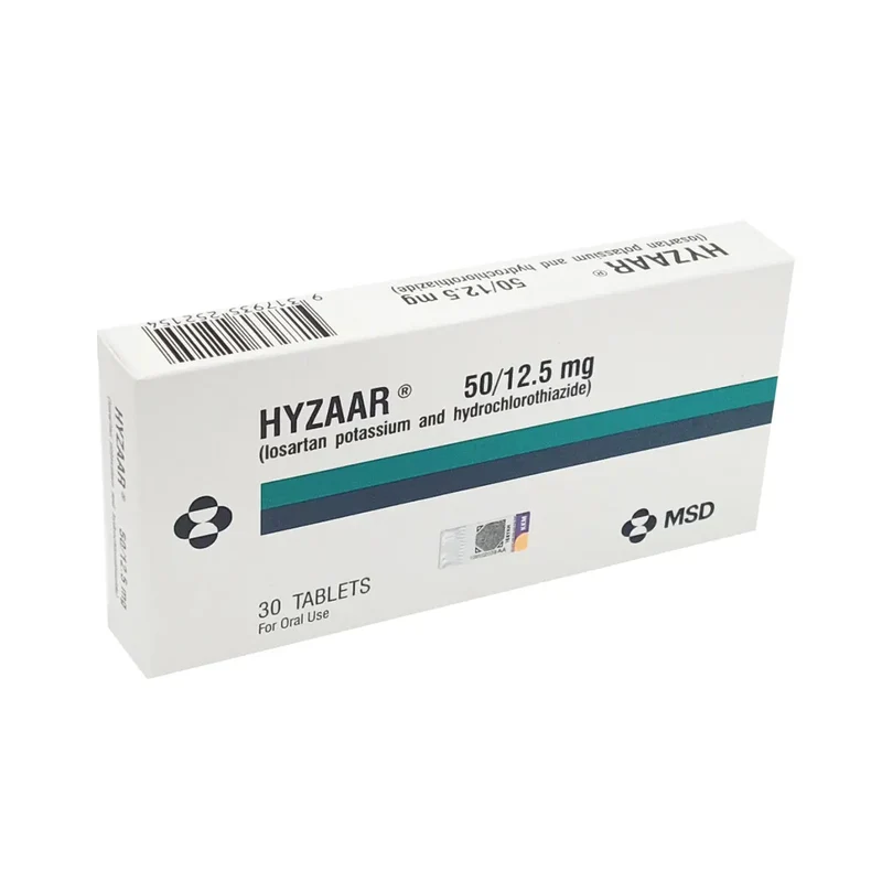 Hyzaar 50/12.5mg 2x15s