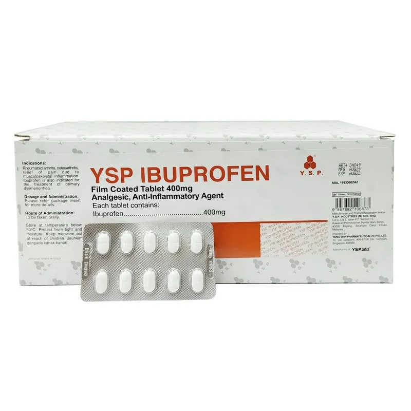 #IBUPROFEN 400MG 10S