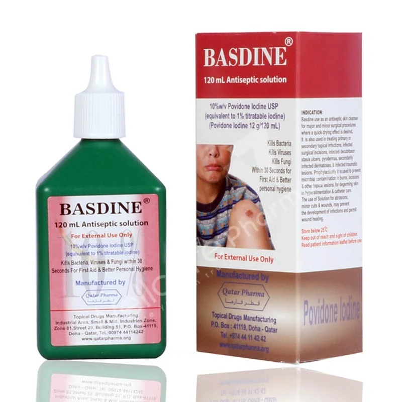 Basdine Antiseptic Solution 120ml