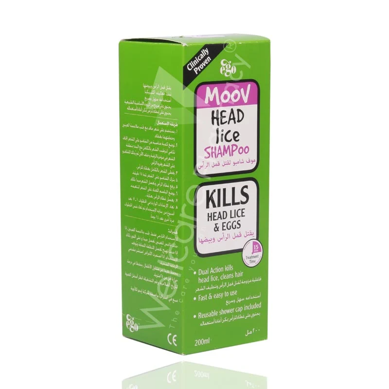 Qv Moov Head Lice Shampoo 200ml