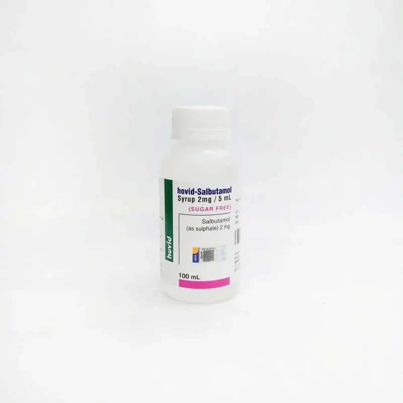 Hovid Salbutamol Syrup 2mg/5ml 100ml