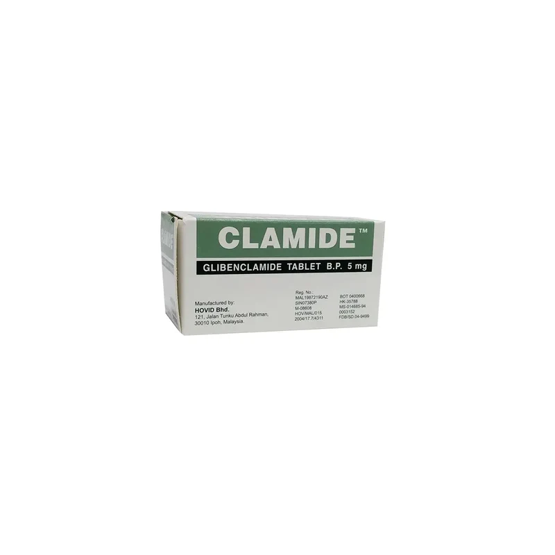 Hovid Clamide 5mg 10x10s