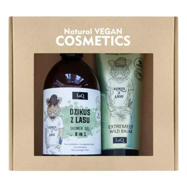 LAQ Wildschwein-Set Duschgel 500 ml + Lotion