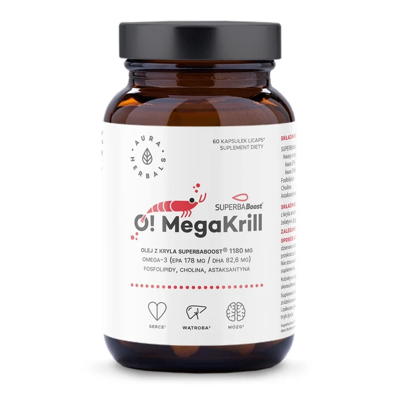 OMegaKrill, Krillöl 1180 mg, Kapseln 60 Stk.