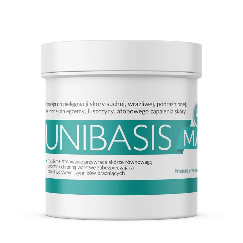 Unibasis max 250g STARPHARMA - Emulsion für trockene, empfindliche, zu Ekzemen, Schuppenflechte, AD neigende Haut