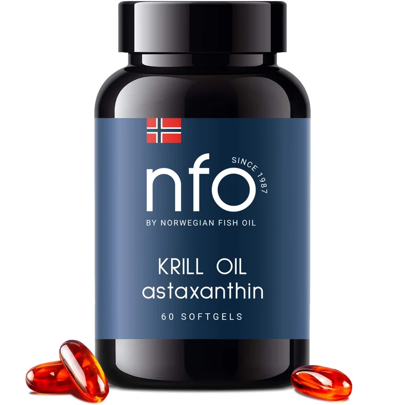 NFO Krillöl Astaxanthin (60 Kapseln)