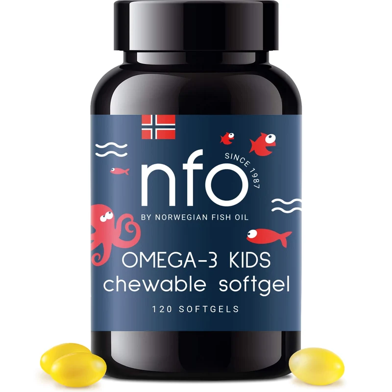NFO Omega-3 Kinder Kautabletten (120 Kapseln)