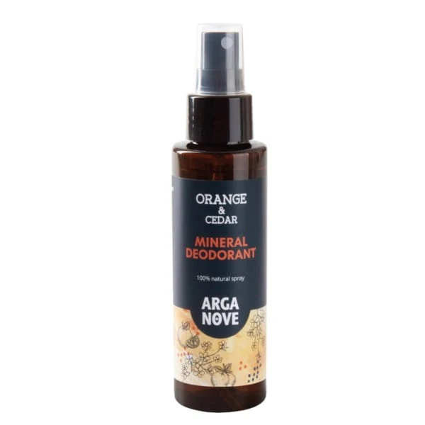 Arganove Deo Alaun Orange & Zedernholz mineral 100 ml