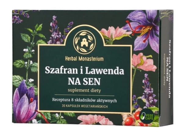 Kräutermonasterium Safran und Lavendel für den Schlaf 30 k