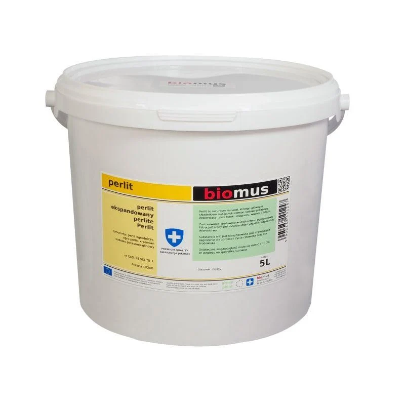 Natürlicher Perlit Biomus 5L