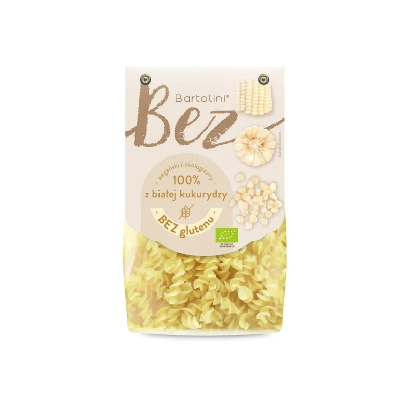 Weiße Maisnudeln (Fusilli) GLOSS. BIO 250g
