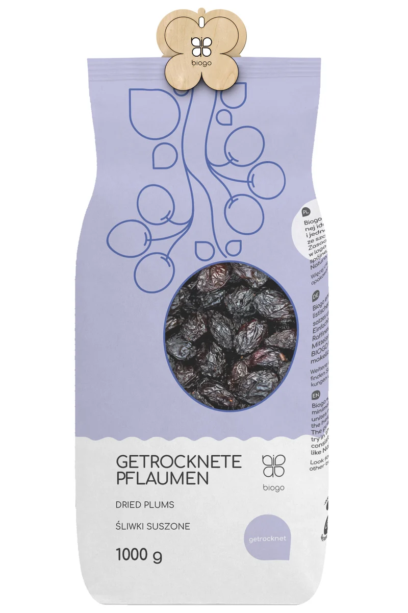 Getrocknete Pflaumen 1 kg BIOGO