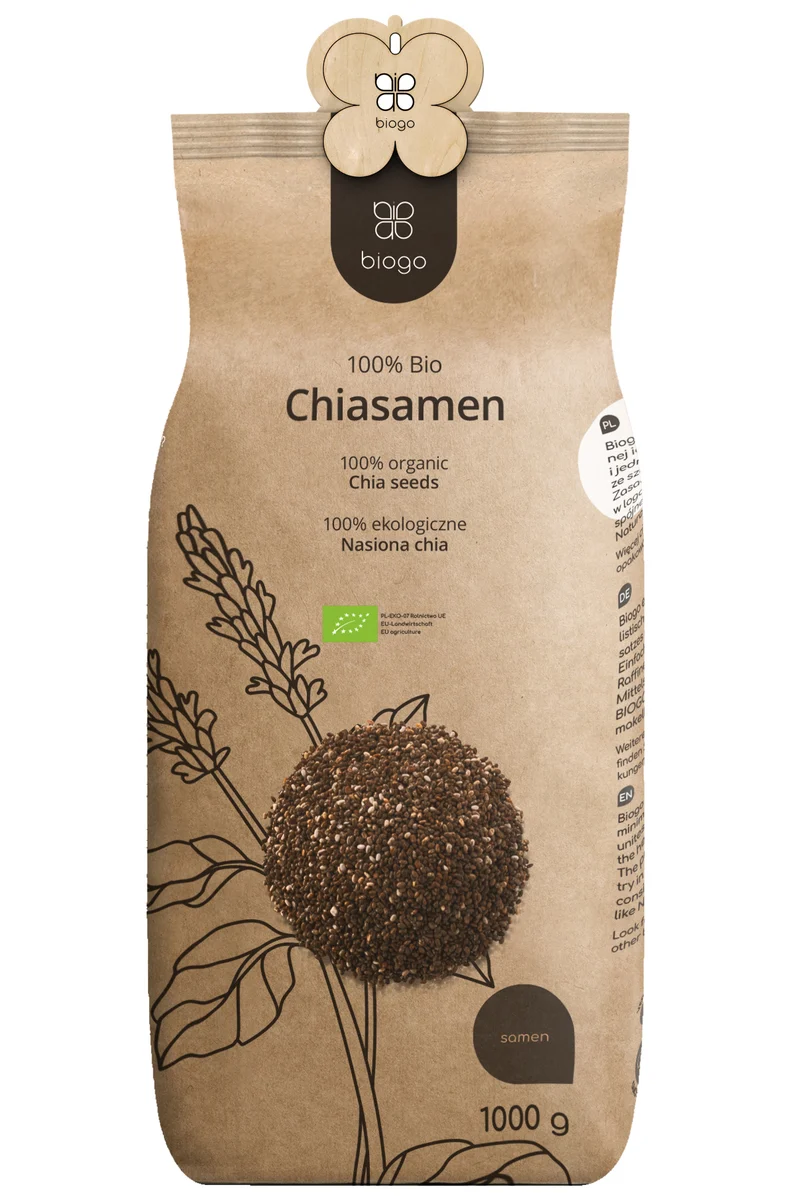 Chiasamen (Salvia Hispanica) bio 1 kg BIOGO