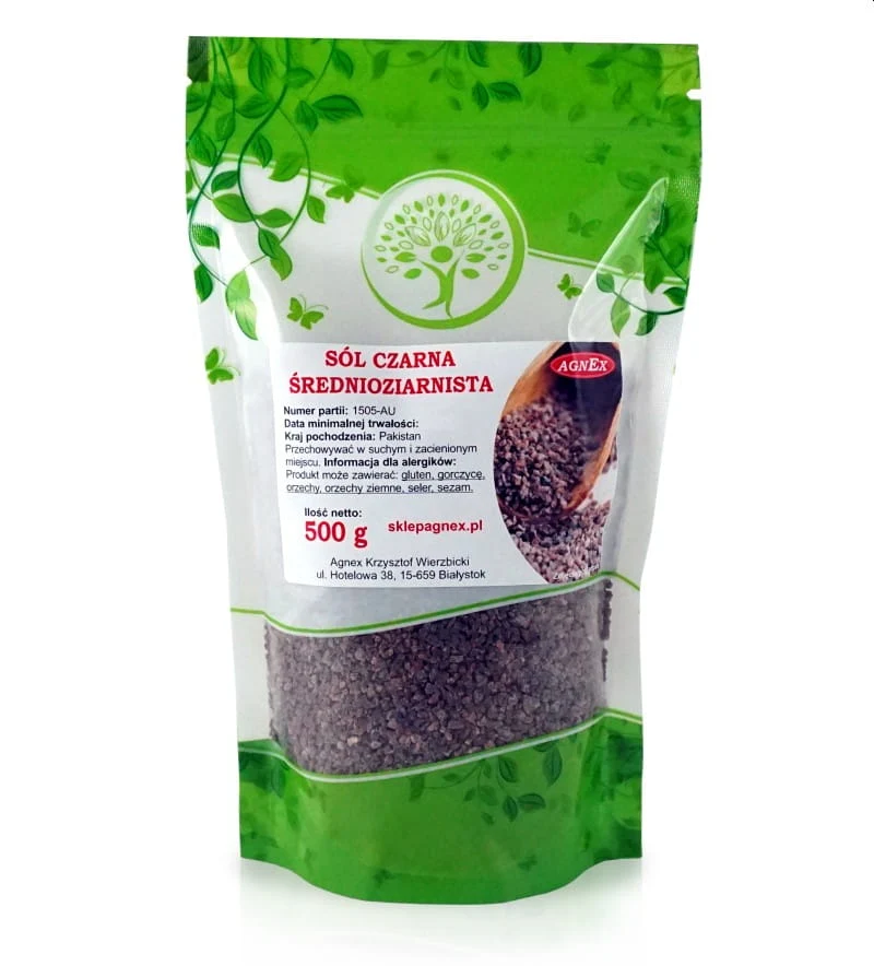Kala Namak schwarzes Salz mittel 500g