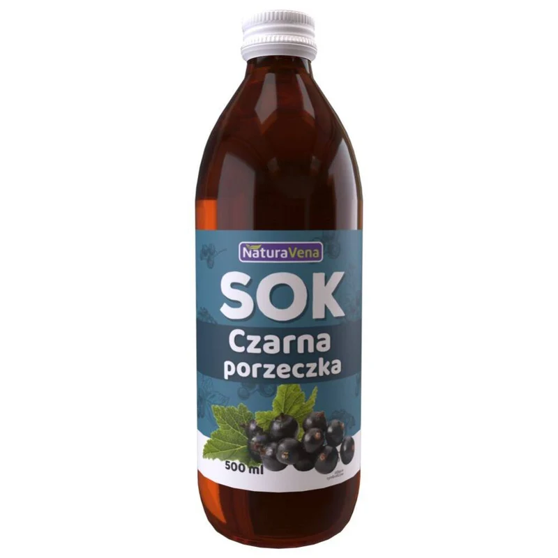 Schwarzer Johannisbeersaft 500 ml - NaturAvena