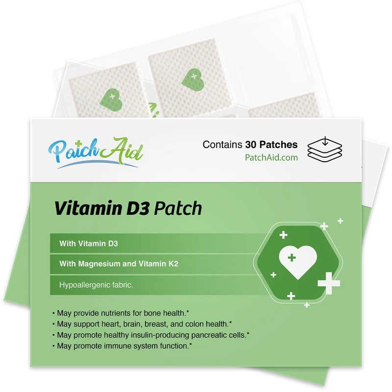 Vitamin D3 with K2 Vitamin Patch
