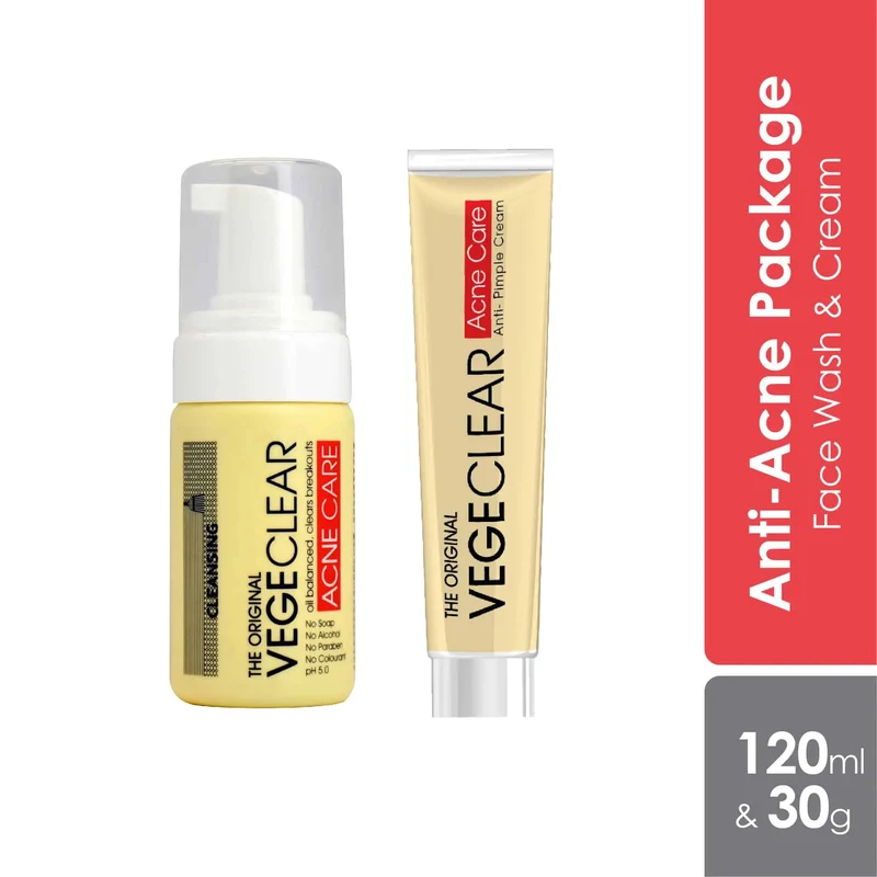 Anti-acne Package | Pimple Face Wash & Cream