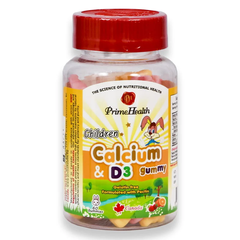 Prime Health Children Calcium & D3 Gummy 60'S