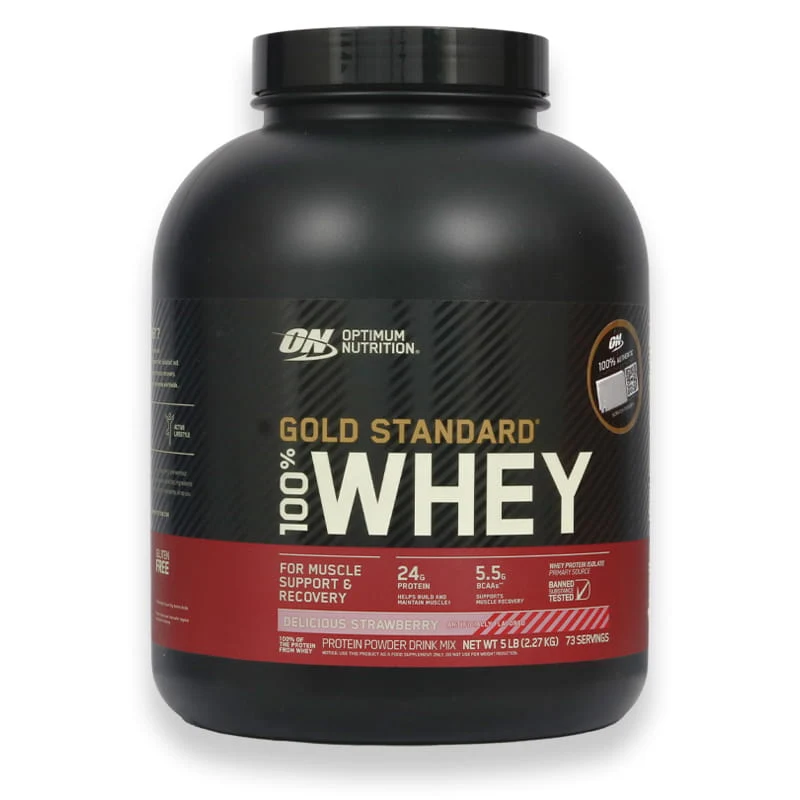 Optimum Nutrition Gold Standard 100%whey Delicious Strawberry 2.27kg