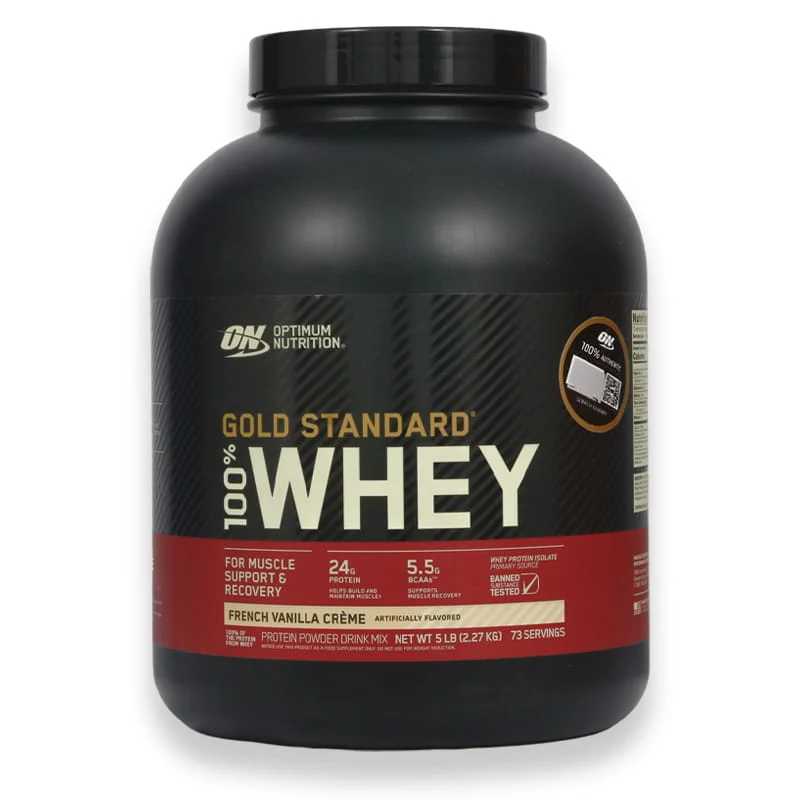 Optimum Nutrition Gold Standard 100%whey French Vanilla Creme 2.27kg