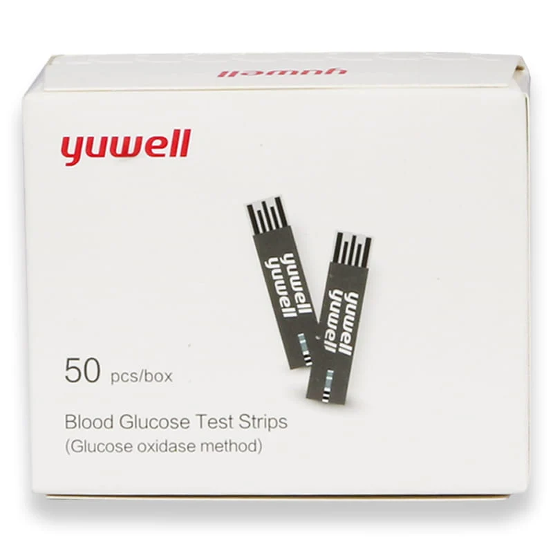 Yuwell Blood Glucose Test Strips 50'S