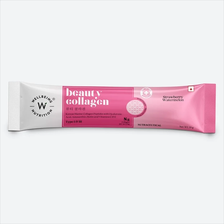 Beauty Collagen Strawberry Watermelon Flavour Single Gift Sachet