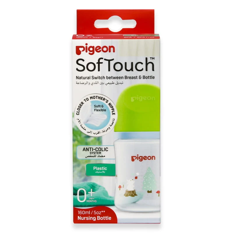 Pigeon Softouch Wn3 Nursing Bottle Plastic Rabbit 160ml
