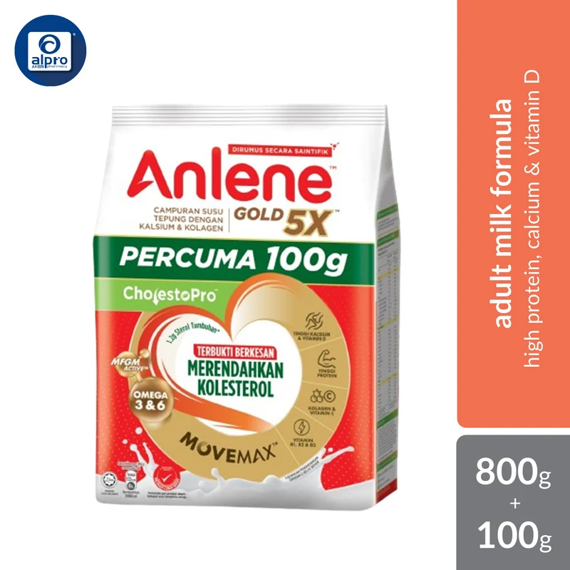 Anlene Cholestopro 800g + FOC 100g