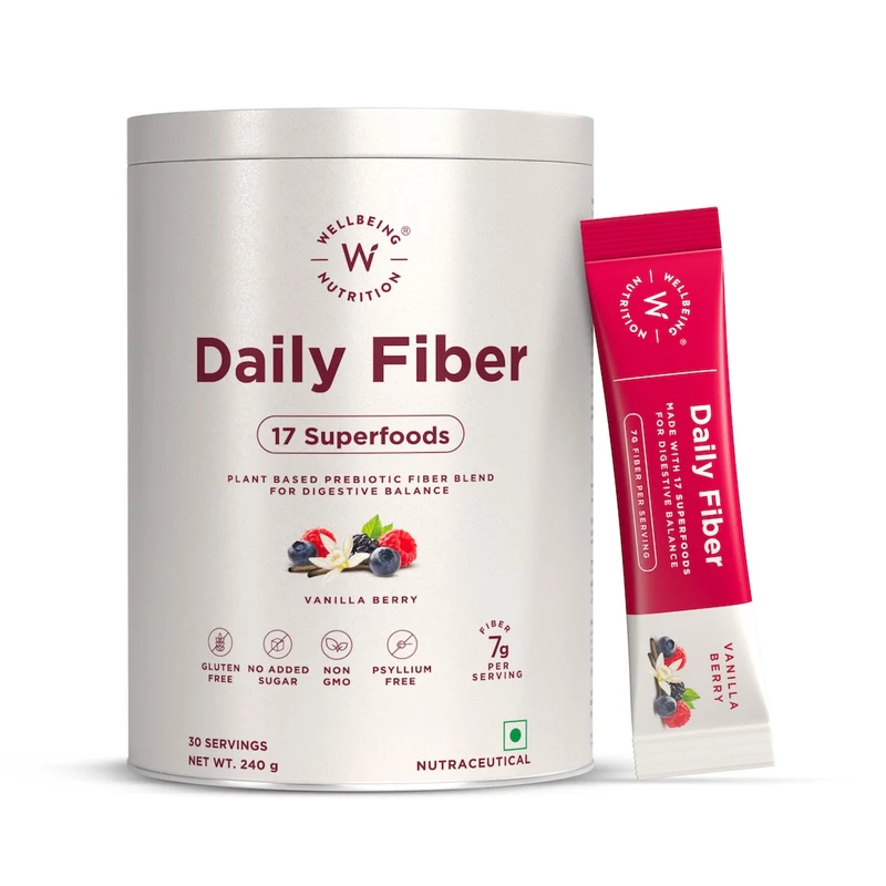 Daily Fiber | Vanilla Berry Flavour
