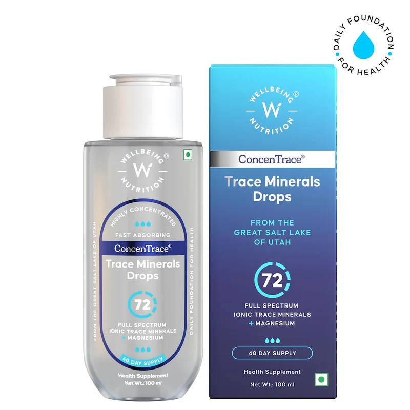 Trace Mineral Drops (ConcenTraceÂ®) | 70+ Ionic Minerals & Magnesium | 40 Servings