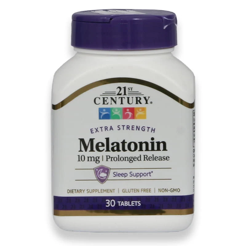 21st Ch Melatonin 10mg Prolonged Release Tablets 30'S