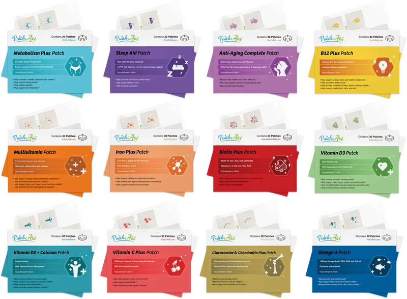 Mega Vitamin Patch Pack