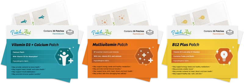Gastric Band Surgery Vitamin Patch Pack