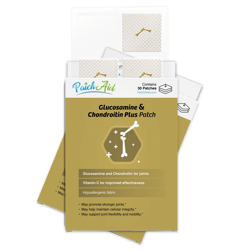 Glucosamine and Chondroitin Topical Plus Vitamin Patch