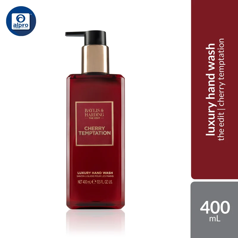 Baylis & Harding The Edit Hand Wash (Cherry Temptation / Neroli Sands / Twilight Amber) 400mL