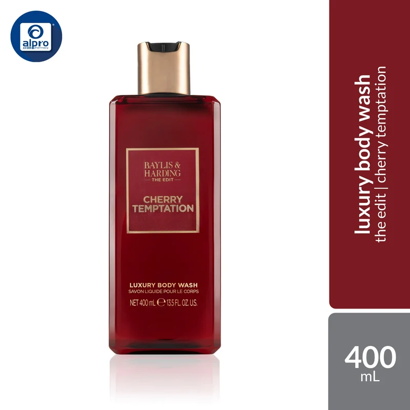 Baylis & Harding The Edit Body Wash (Cherry Temptation / Neroli Sands / Twilight Amber) 400mL