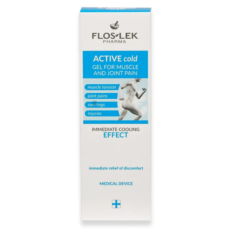 Floslek Active Cold Gel For Muscle & Joint Pain 100ml